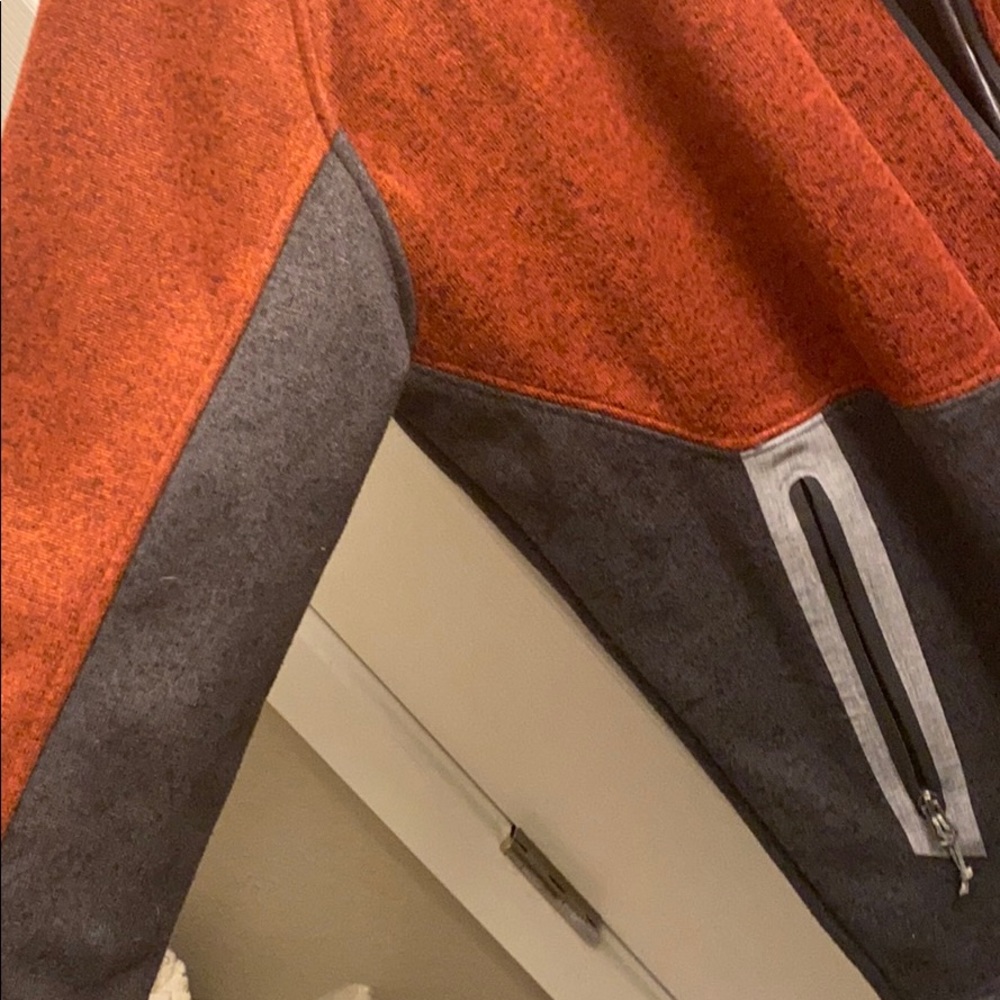 Orange Gray Jacket - Picture 3 of 7
